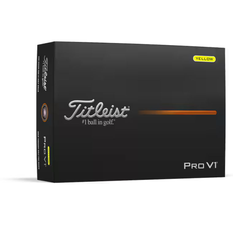 2025 Titleist Pro V1 Yellow