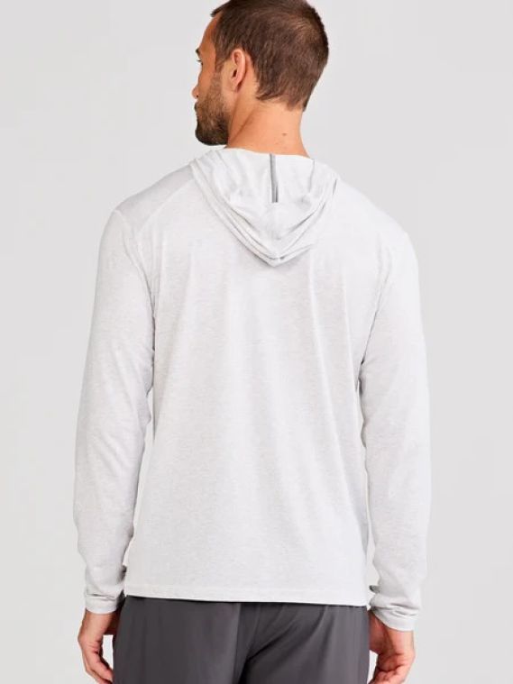 Tasc Carrollton Hoodie Marble Heather SKYTRAK Logo