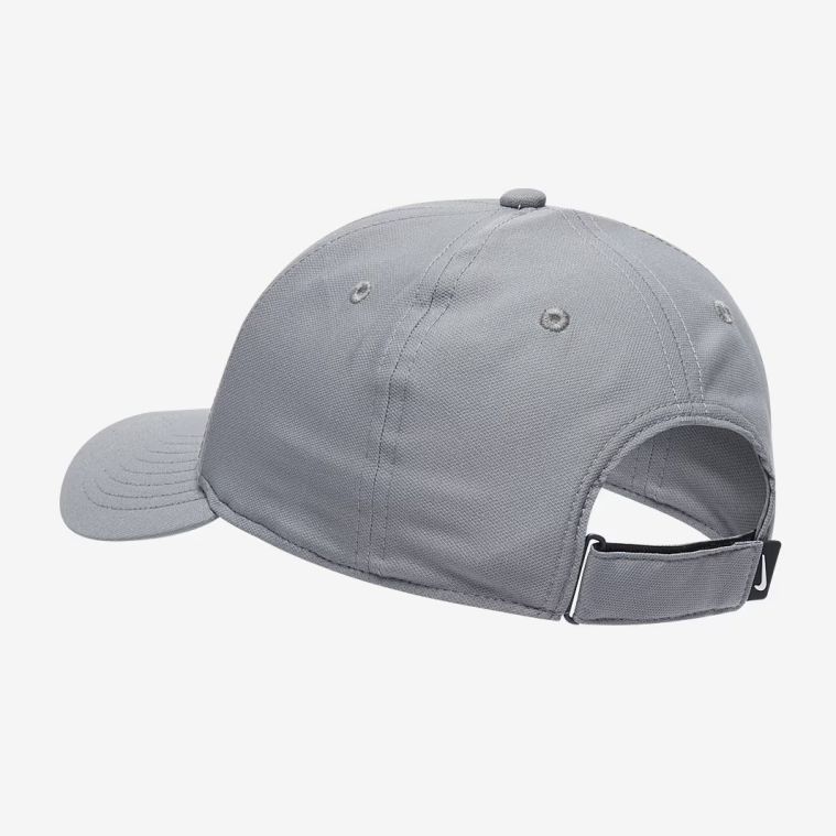 Nike Dri-FIT Club Structured Cap Smoke Grey/Black (SKYTRAK LOGO)