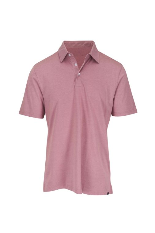 Faherty Movement Polo Sienna Melange (SKYTRAK Logo)