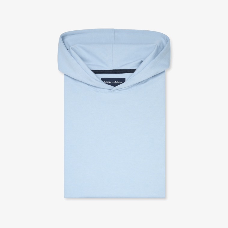 Mizzen+Main KPI Hoodie Cloud Blue (GOLFTEC LOGO)