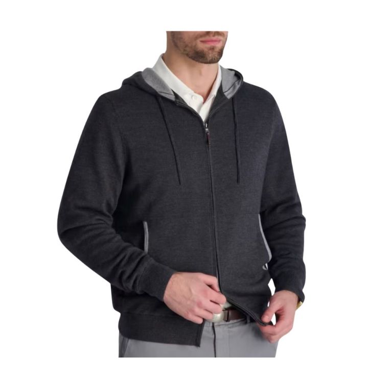 Fairway & Greene Holland Hoodie Charcoal Heather