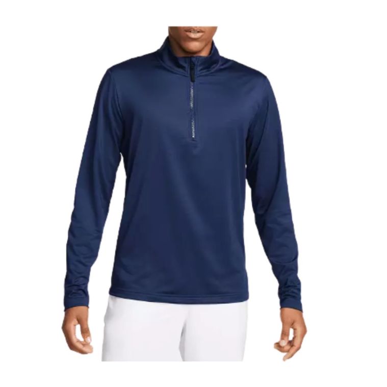 Nike Dri-FIT Victory 1/2 Zip Top Midnight Navy/White (GOLFTEC LOGO)