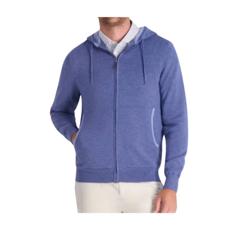Fairway & Greene Holland Hoodie Blue Heather