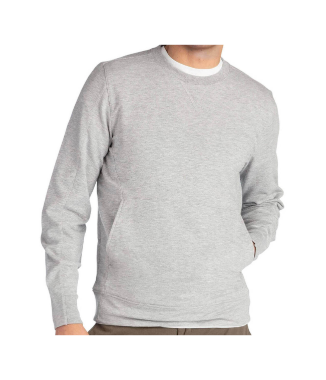 B. Draddy Russ Crewneck Grey Heather