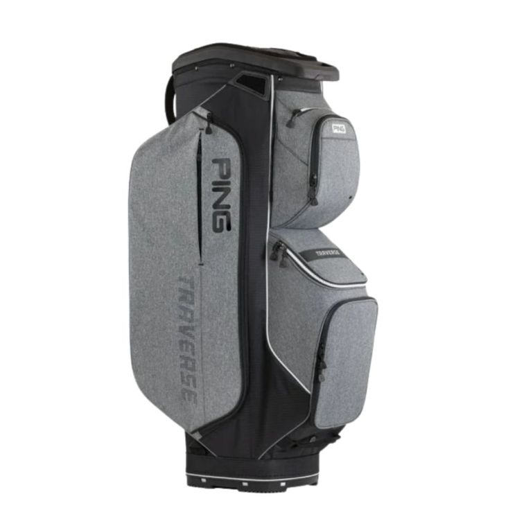 PING Traverse Cart Bag Heather Grey/Black