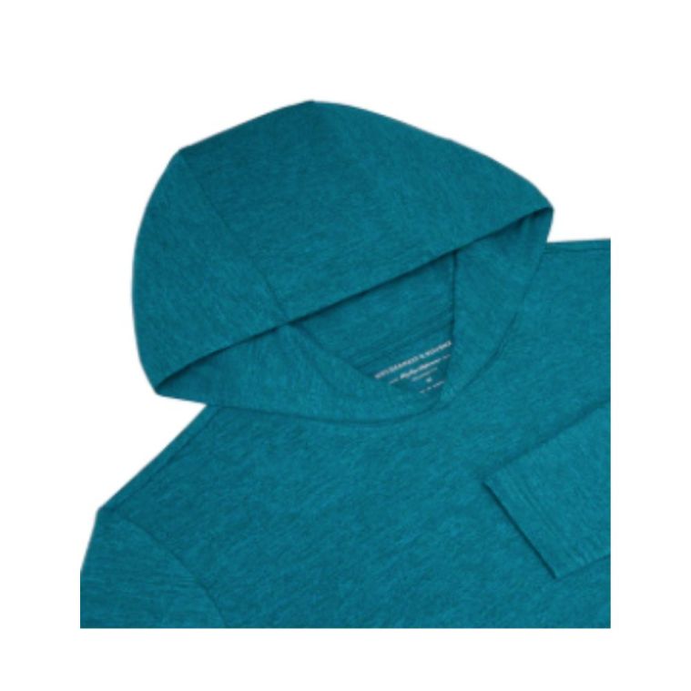 Holderness & Bourne Stowe Pullover Heathered Deep Teal (GOLFTEC LOGO)