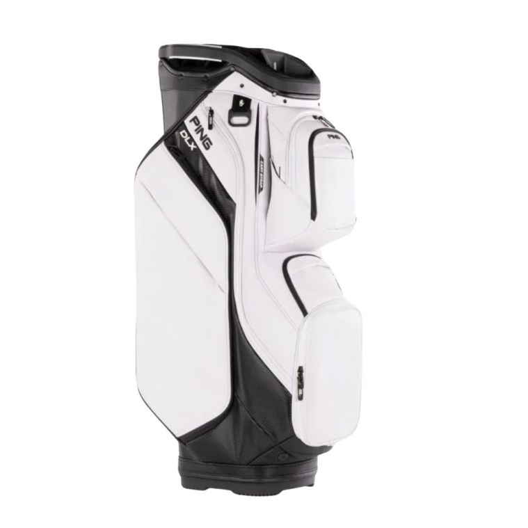 PING DLX Cart Bag White