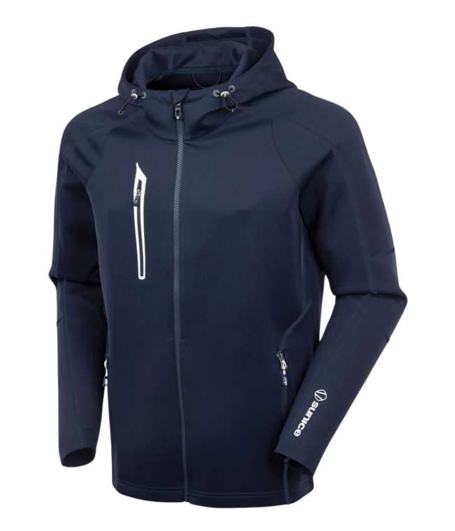 Sunice Allendale 2.0 Hooded Jacket Midnight/Pure White