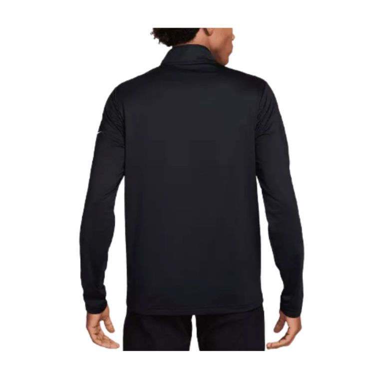 Nike Dri-FIT Victory 1/2 Zip Top Black/White (GOLFTEC LOGO)