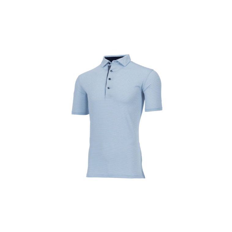 Greyson Saranac Polo Wolf Blue