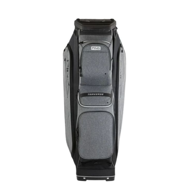 PING Traverse Cart Bag Heather Grey/Black