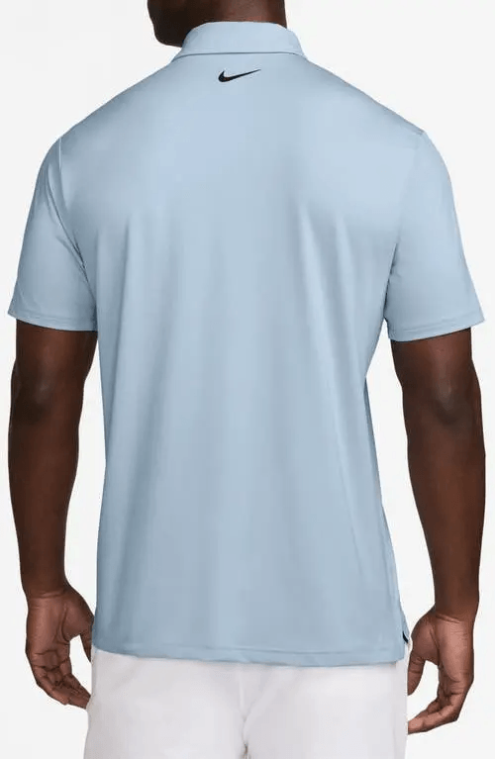 Nike Dri-FIT Tour Solid Polo Armory Blue/Black (GOLFTEC LOGO)