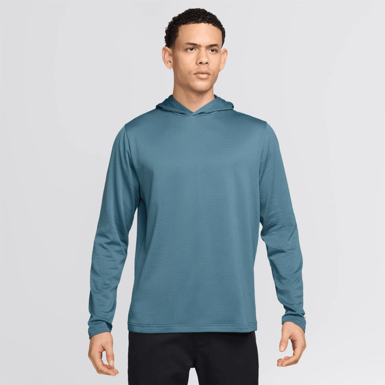 Nike Dri-Fit Tour Lightweight Hoodie Smokey Blue/Pale Ivory