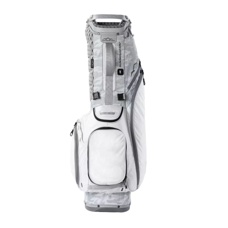 Sun Mountain Eclipse E-2.5 Stand Bag Ice Camo-White (GolfTec Logo)