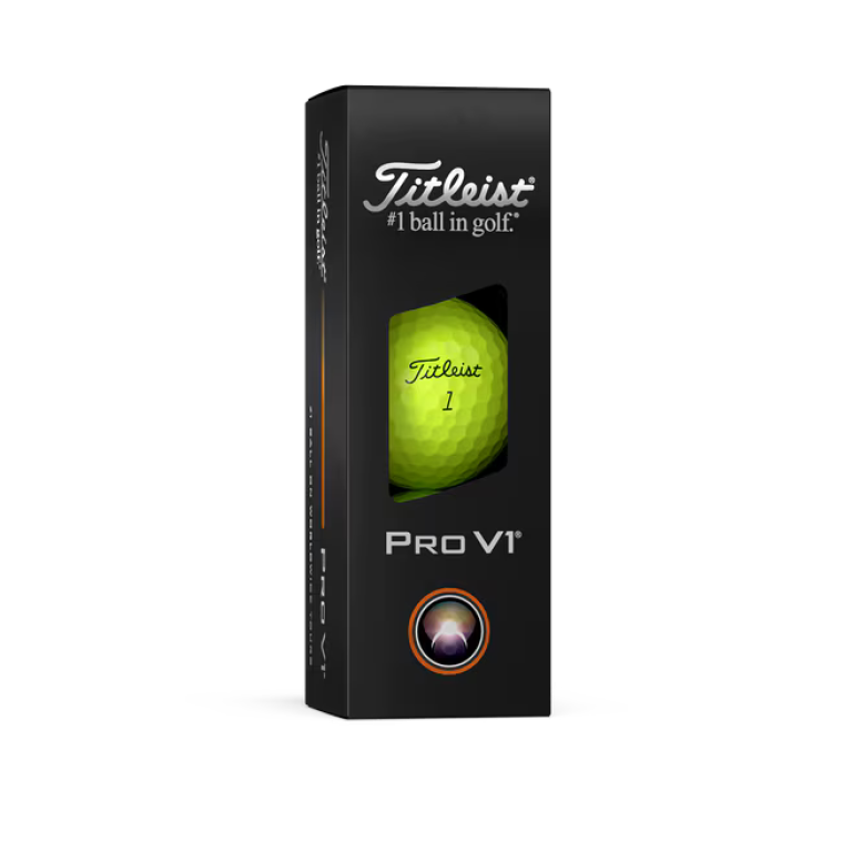 2025 Titleist Pro V1 Yellow