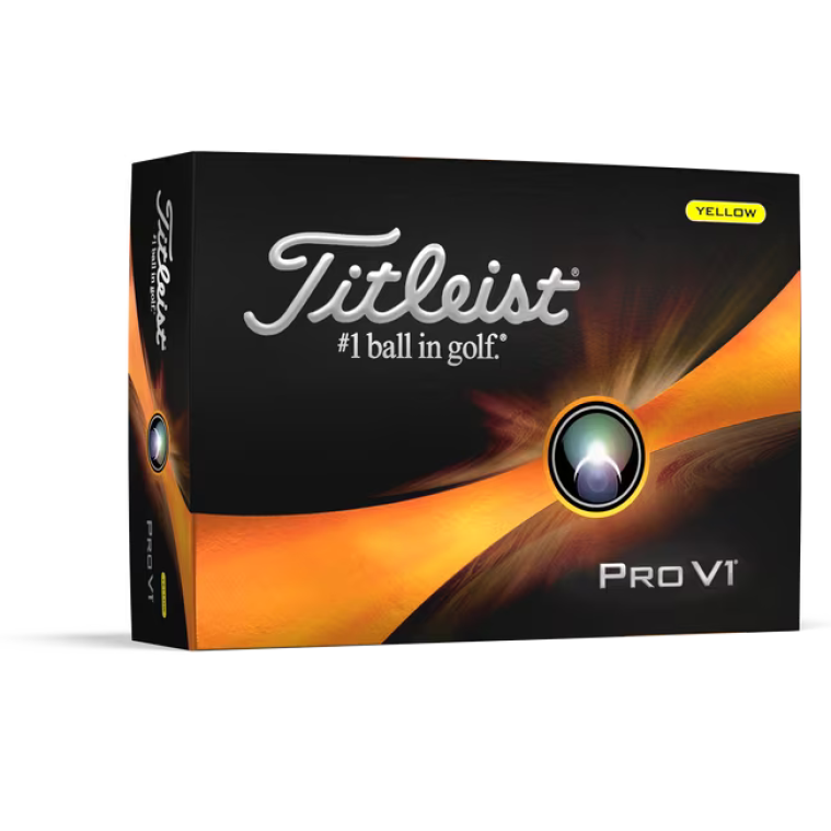 2023 Titleist Pro V1 Yellow Prior Generation