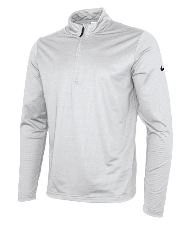 Nike Dri-FIT Victory 1/2 Zip Top Wolf Grey/Black (SKYTRAK LOGO)