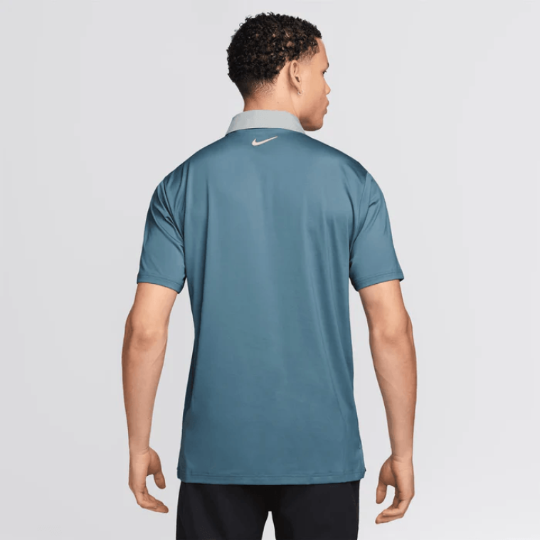 Nike Dri-Fit Tour Contrast Polo Smokey Blue/Pure Platinum/Pale Ivory