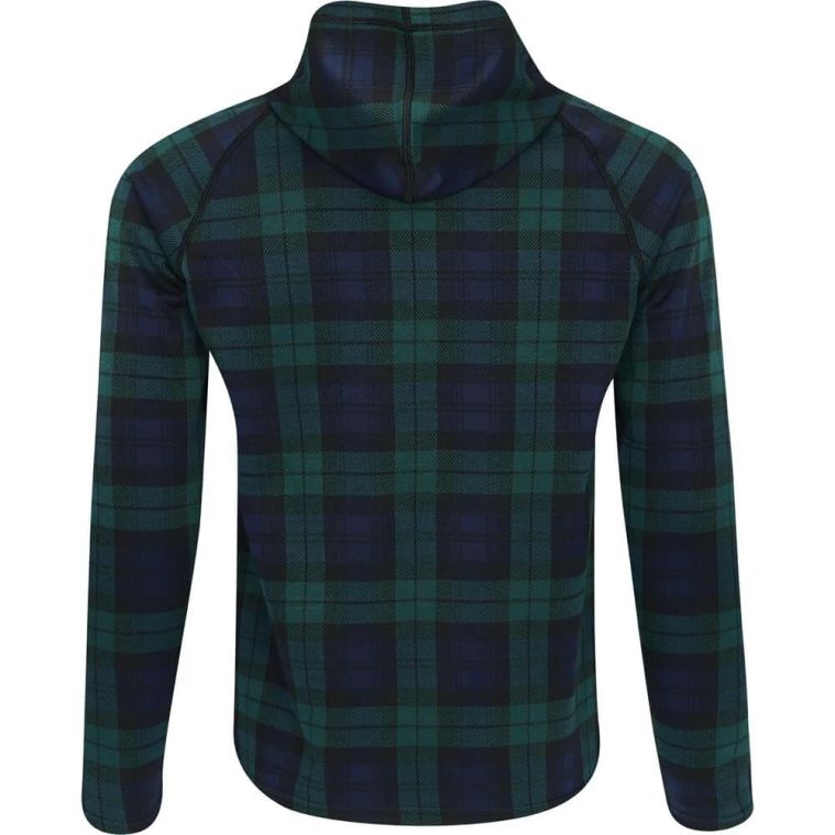 Field Day Doubleknit Hoodie Blackwatch Plaid