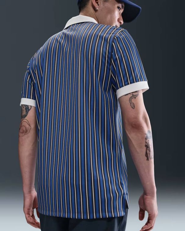 Nike Dri-FIT Victory+ Polo Comet Blue/White (GOLFTEC LOGO)