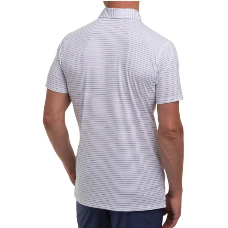 B. Draddy Matt Polo White/Batik (GOLFTEC LOGO)