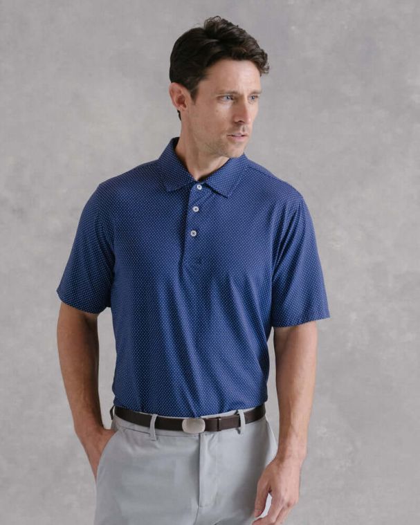 B. Draddy Captain Cool Polo Regal (GOLFTEC LOGO)