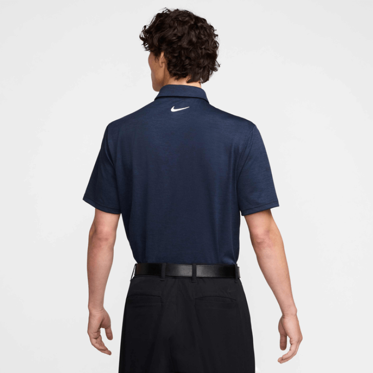 Nike Dri-FIT Tour Jacquard Polo Midnight Navy/Black/White (GOLFTEC LOGO)