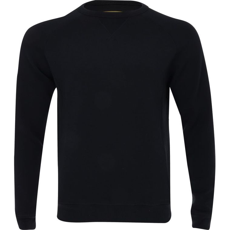 Field Day Hynds Raglan Crewneck Black