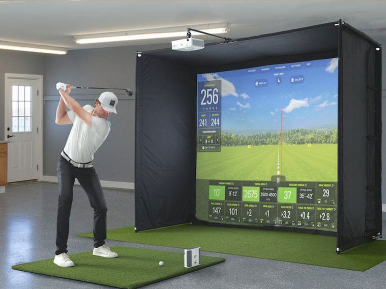 SKYTRAK ST+ Golf Simulator | Premium Studio Package