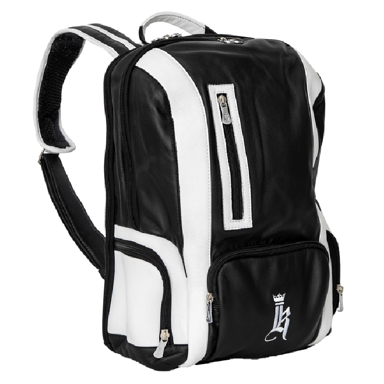 Links & Kings Links Backpack Black GOLFTEC Logo