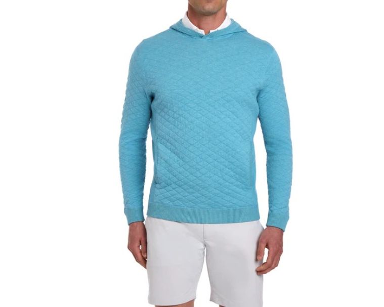 Holderness & Bourne Wallace Hoodie Heathered Harbor