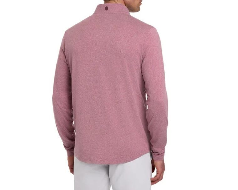 Holderness & Bourne Royce Pullover Heathered Cabernet