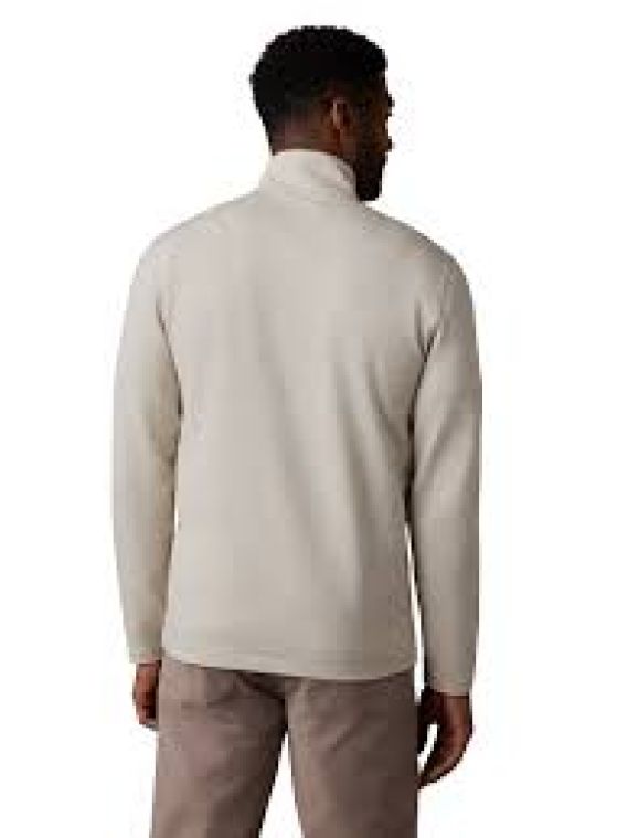 Faherty Movement Quarter Zip Pointe Stripe (SKYTRAK Logo)