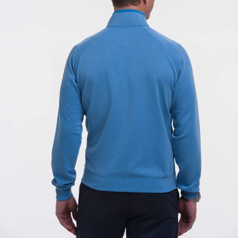 Fairway & Greene Valley 1/4 Zip Baltic Heather (GOLFTEC LOGO)