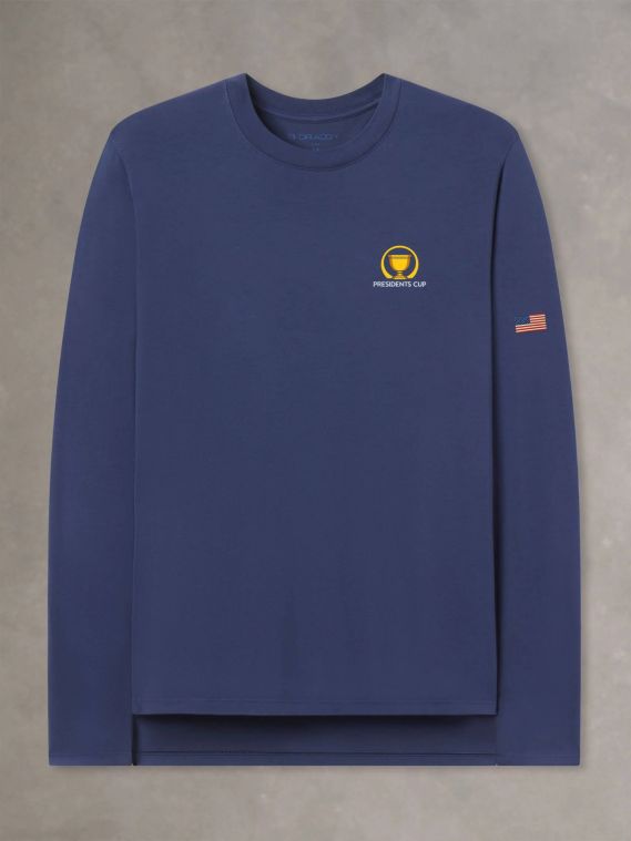 B. Draddy Dewey Long Sleeve Tee Regal (GOLFTEC LOGO)