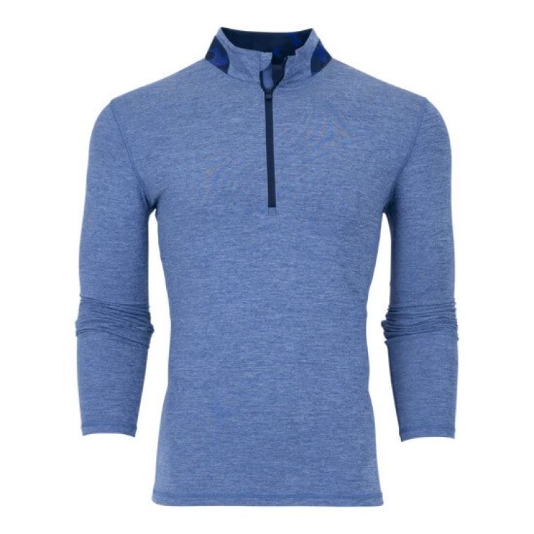 Greyson Guide Sport Quarter Zip Falcon