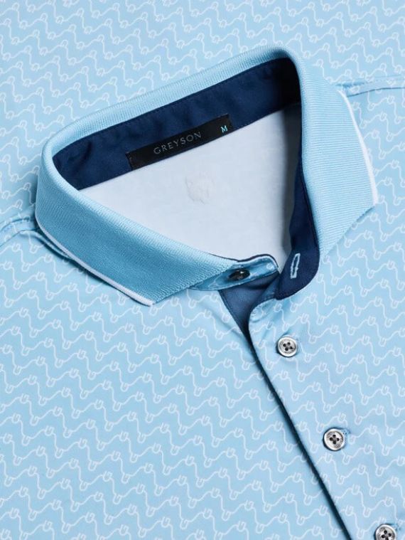 Greyson Rogue River Polo Wolf Blue