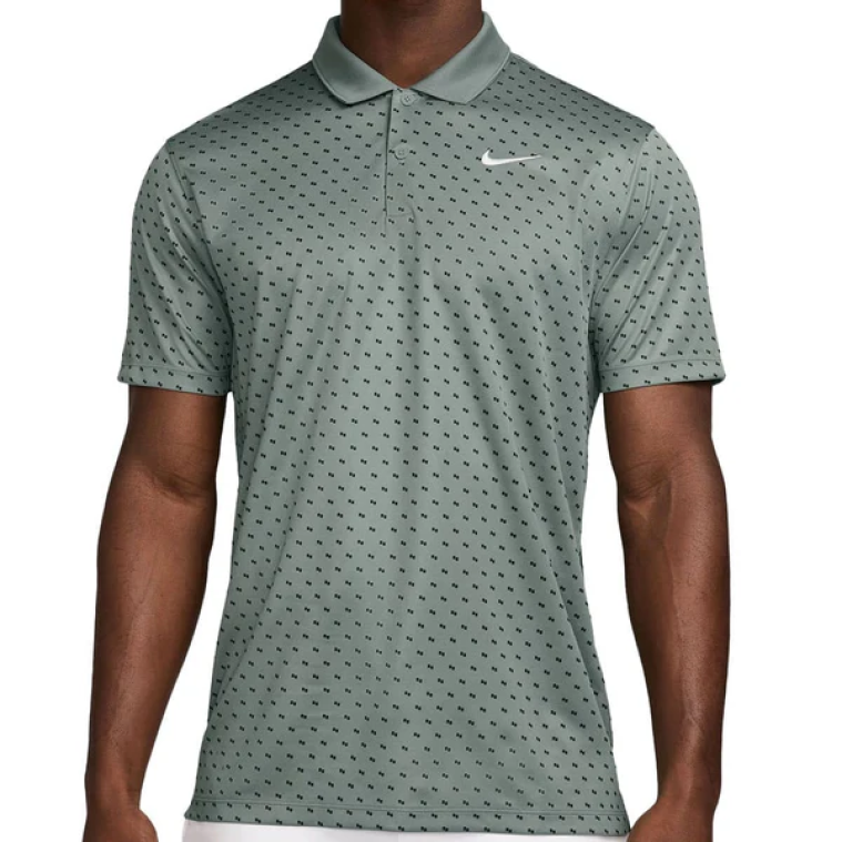 Nike Dri-FIT Victory+ Polo Clay Green/White (SKYTRAK LOGO)