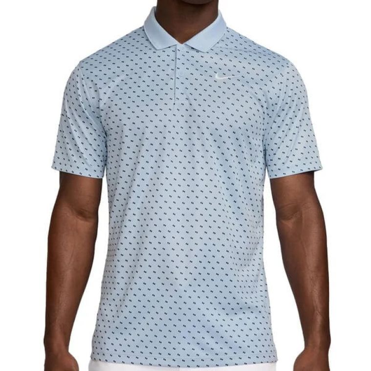Nike Dri-FIT Victory+ Polo Armory Blue/White (GOLFTEC LOGO)