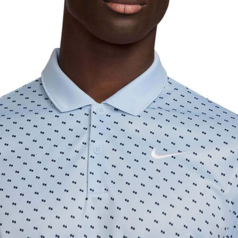 Nike Dri-FIT Victory+ Polo Armory Blue/White (GOLFTEC LOGO)