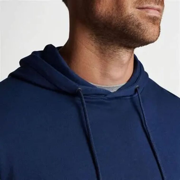 Peter Millar Lava Wash Hoodie Navy