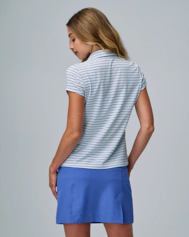 Fairway & Greene Women's Drew Polo Bocce/Seabrook (GOLFTEC LOGO)
