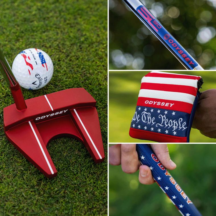 Odyssey AI Dual USA 250 1776 Putter