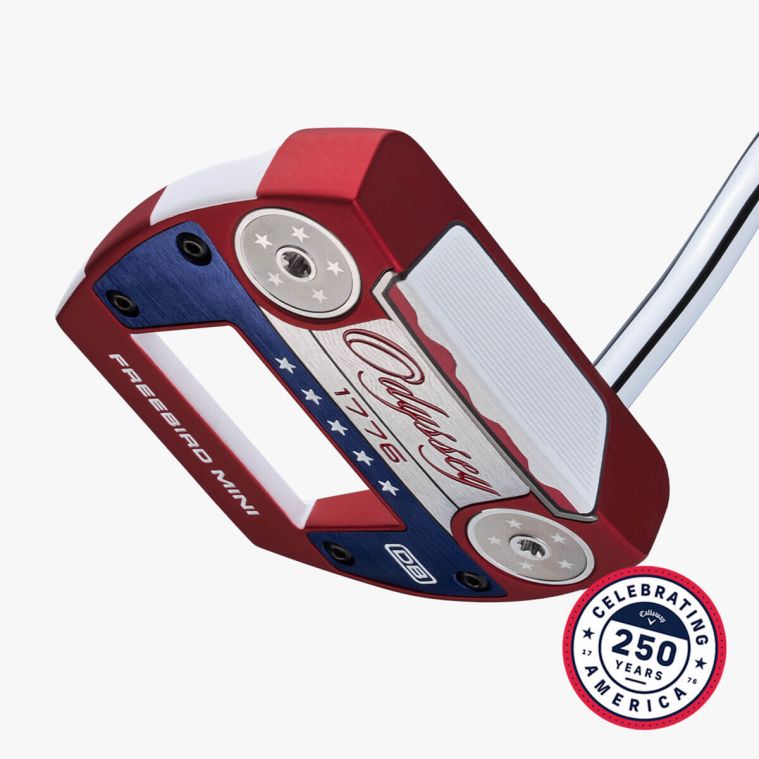 Odyssey AI Dual USA 250 Freebird Mini Putter