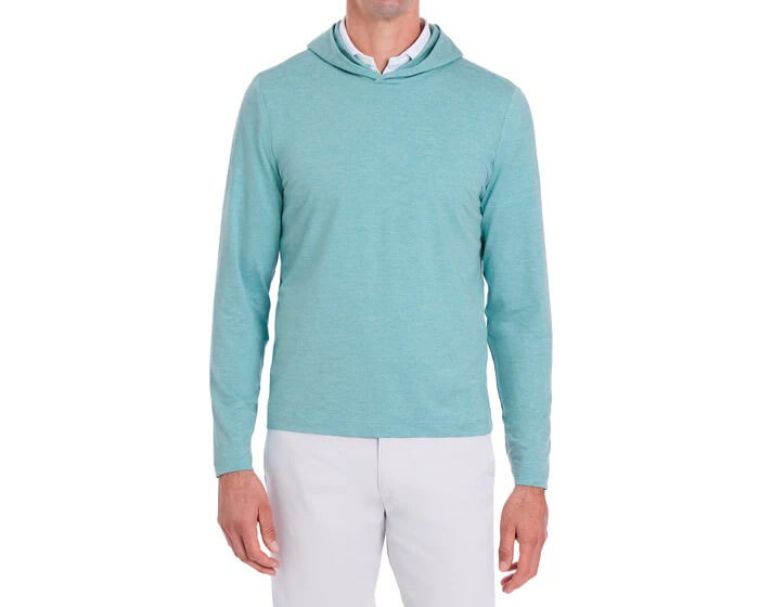 Holderness & Bourne Stowe Hoodie Heathered Harbor 