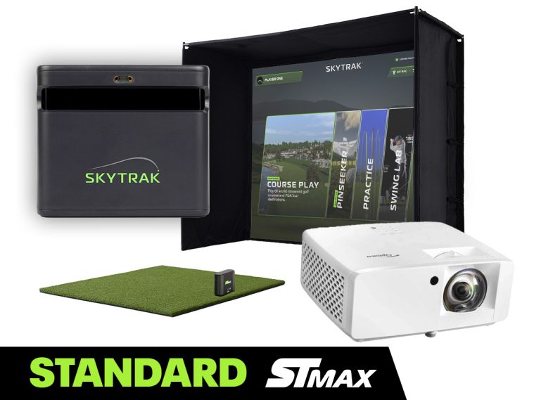 SKYTRAK ST MAX Golf Simulator | Standard Studio Package
