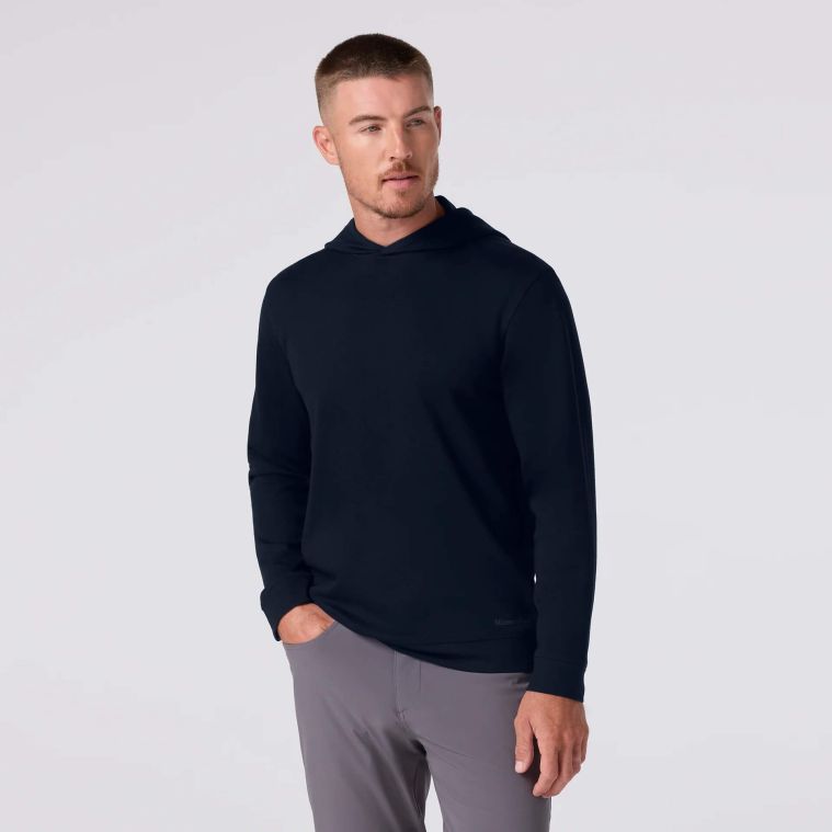 Mizzen+Main KPI Hoodie Navy (GOLFTEC LOGO)
