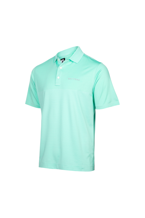 FootJoy Engineered Pin Stripe Lisle Green/White