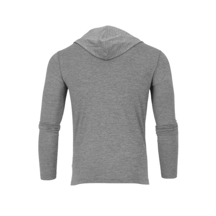 Greyson Guide Sport Hoodie Light Grey Heather
